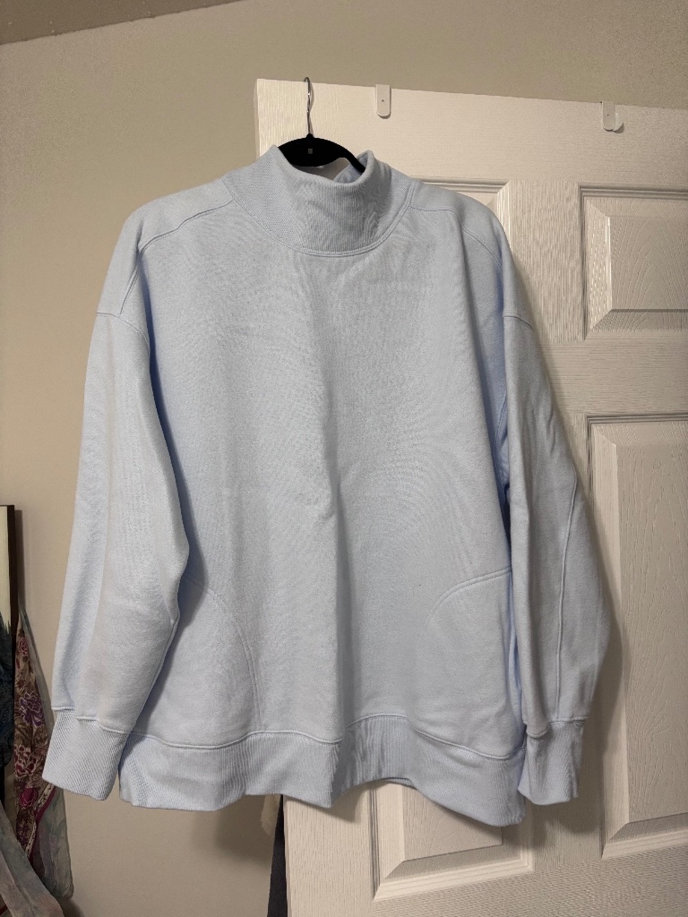 Aerie/Offline oversized mock neck sweatshirt